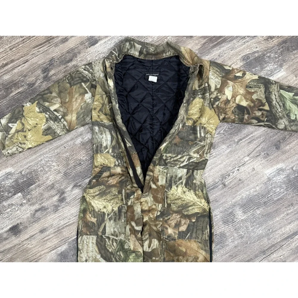 Boys Jordan Lee Originals Camouflage Jumpsuit Size 8 USA Hunting Coveralls - Picture 3 of 6